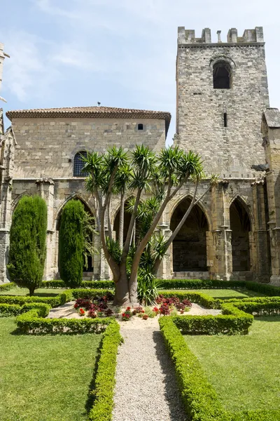 Narbonne, Kathedraal Klooster — Stockfoto