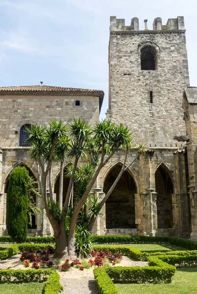 Narbonne, Kathedraal Klooster — Stockfoto