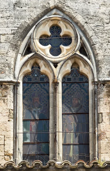 몬 타 냑, 고딕 양식의 교회 — 스톡 사진