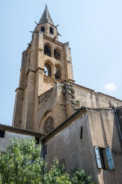 Montagnac, gotisk kyrka — Stockfoto