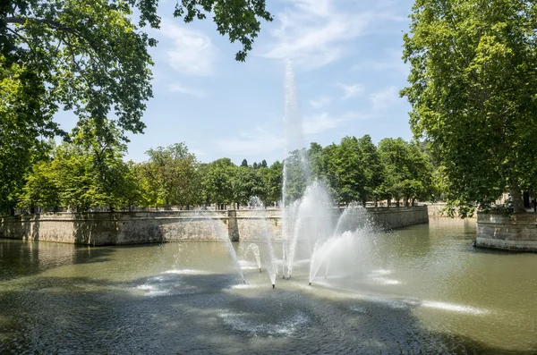 Nimes, parque — Fotografia de Stock