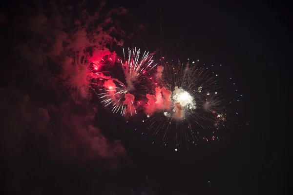 Toulon (France): fireworks — Stock Photo, Image