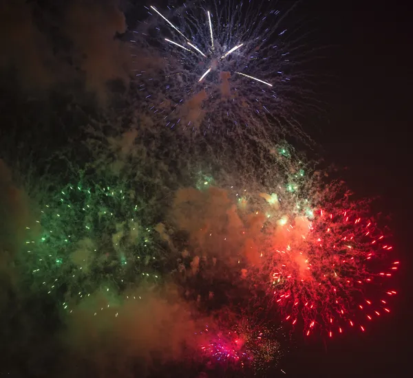 Toulon (Fransa): fireworks — Stok fotoğraf