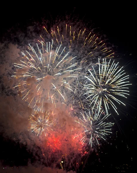 Toulon (Frankrijk): fireworks — Stockfoto