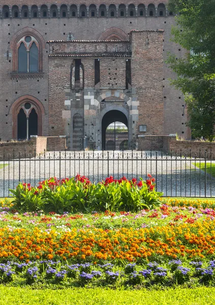 Pavia, castelo — Fotografia de Stock