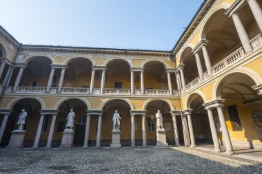 Pavia, mahkeme üniversite