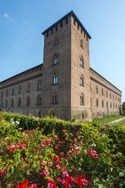 Pavia, kasteel — Stockfoto