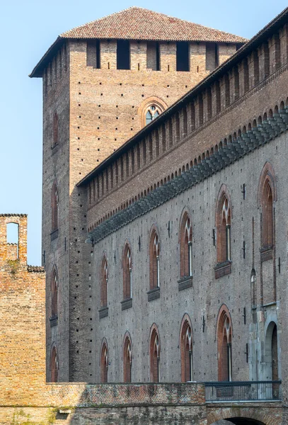 Pavia, castello — Foto Stock