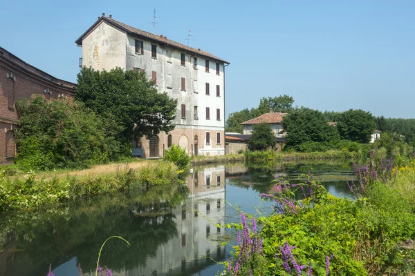 Certosa di Pavia, vecchia casa — Foto Stock