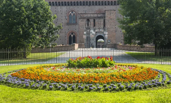 Pavia, slottet — Stockfoto