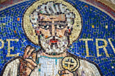 agliate brianza, st. peter mozaiği