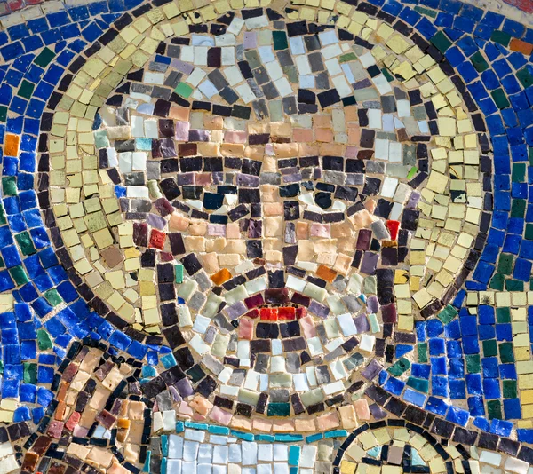 Agliate-Бріанца, мозаїка Святого Петра — стокове фото