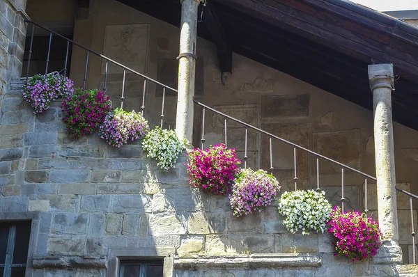 Bergamo, tarihi bina — Stok fotoğraf