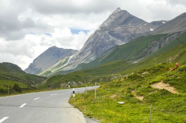 Albula-pass, İsviçre Alpleri'nde