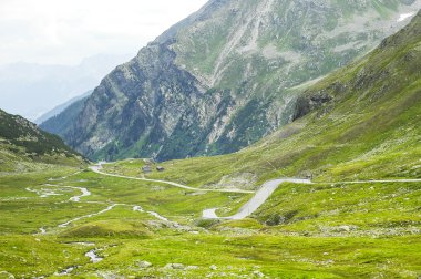 fluela-pass, suisse Alpler