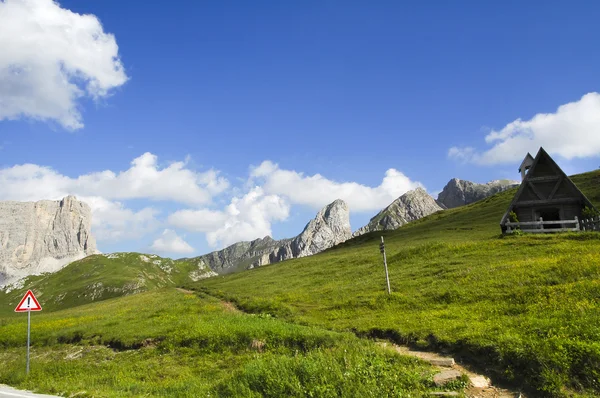 Passo giau, Dolomity — Zdjęcie stockowe