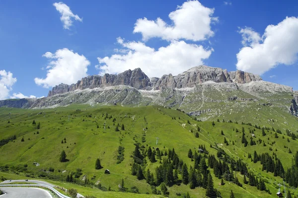 Passo Pordoi, Dolomites — Stok fotoğraf