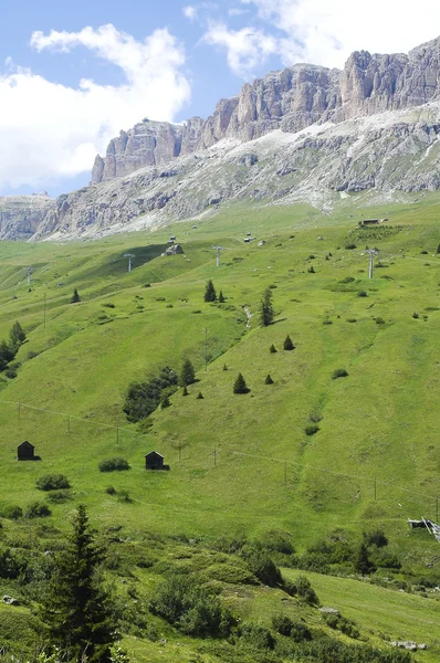 Passo Pordoi, Dolomitas — Fotografia de Stock