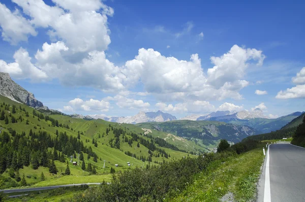 Passo pordoi, Dolomity — Zdjęcie stockowe