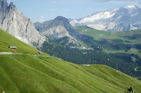 Passo Sella, Dolomites — Stock Photo, Image