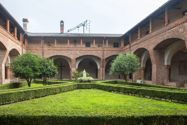 San Nazzaro Sesia (Novara), abadía — Foto de Stock