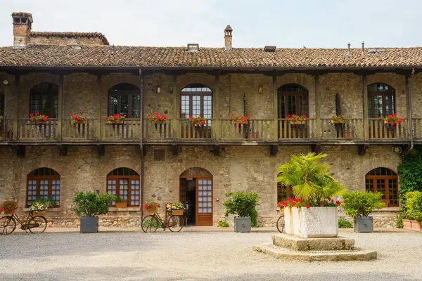 Rivalta Trebbia Piacenza Провінція Емілія Романья Італія Історичне Село — стокове фото