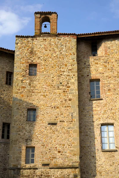 Pianello Val Tidone Επαρχία Piacenza Emilia Romagna Ιταλία Ιστορικό Κάστρο — Φωτογραφία Αρχείου