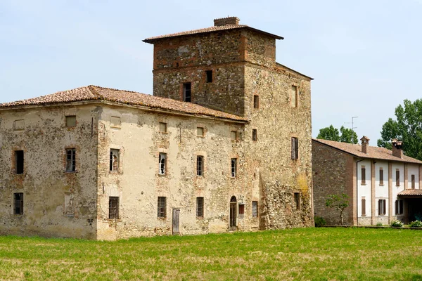 Historisk Gård Nära Centovera Provinsen Piacenza Emilia Romagna Italien — Stockfoto