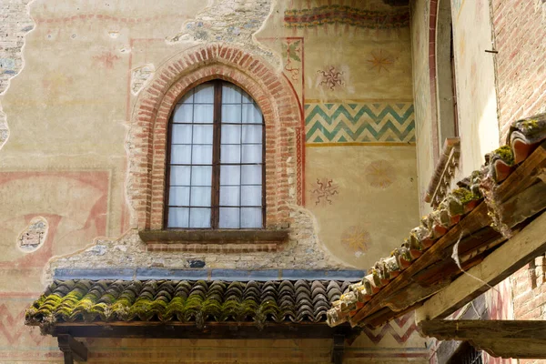 Grazzano Visconti Provincie Piacenza Emilia Romagna Itálie Historická Vesnice Středověkém — Stock fotografie