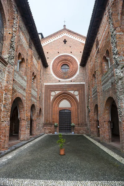 San Nazzaro Sesia (Novara), abbey — Stockfoto