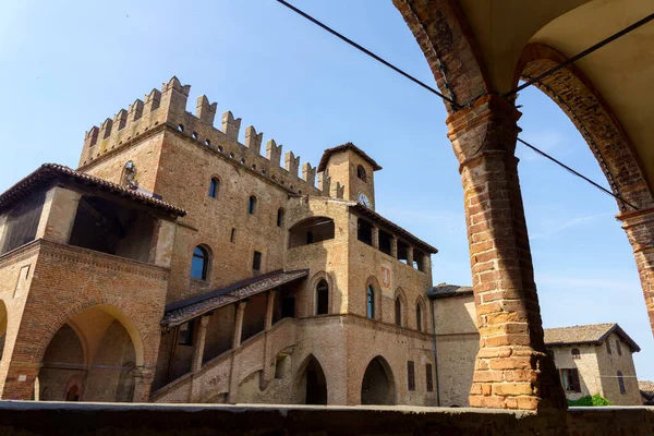 Castell Arquato Città Storica Provincia Piacenza Emilia Romagna Italia — Foto Stock