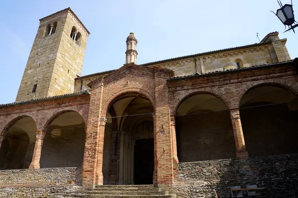 Castell Arquato Ciudad Histórica Provincia Piacenza Emilia Romaña Italia —  Fotos de Stock