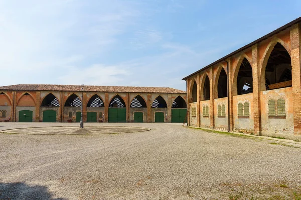 Historisk Gård Celleri Piacenzaprovinsen Emilia Romagna Italien — Stockfoto