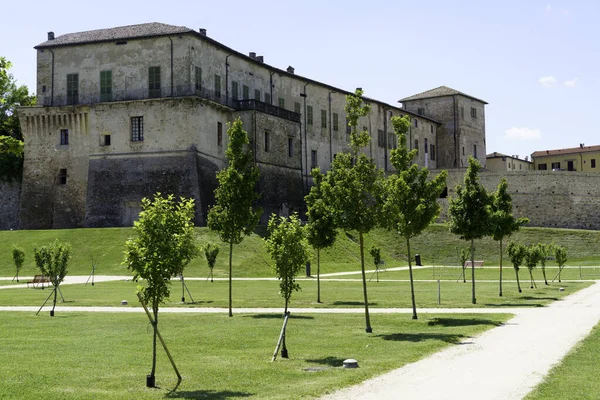 Castello Parco Della Sala Baganza Provincia Parma Emilia Romagna Italia — Foto Stock