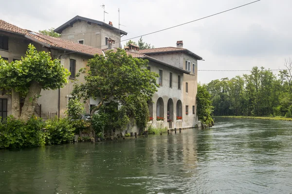 ナヴィーリオ グランデ （ミラノ、イタリア) — ストック写真