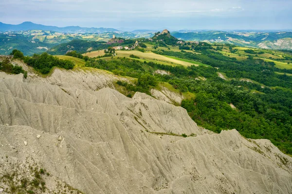 Krajina Jaře San Pola Canossy Provincie Reggio Emilia Emilia Romagna — Stock fotografie