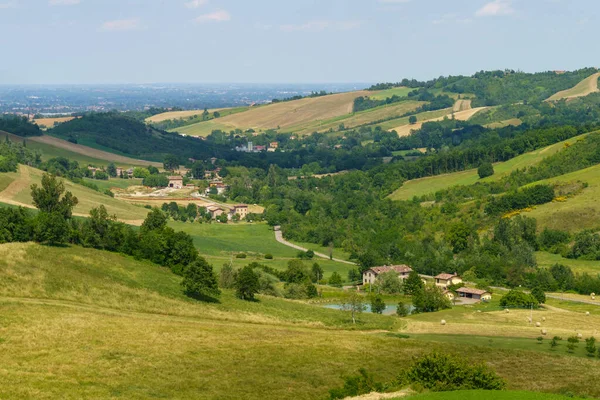 Landschaft Entlang Der Straße Von Sassuolo Nach Serramazzoni Provinz Modena — Stockfoto