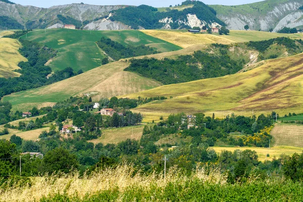 Landschaft Auf Den Hügeln Der Provinz Bologna Emilia Romagna Italien — Stockfoto