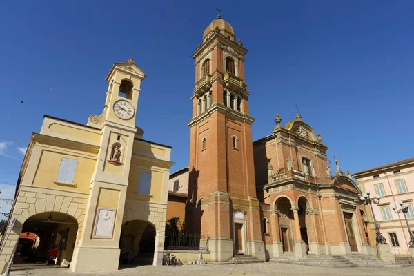 Castel San Pietro Terme Provincia Bolonia Emilia Romaña Italia Plaza — Foto de Stock