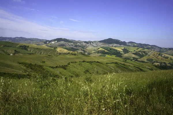 Paisaje Rural Las Colinas Provincia Bolonia Emilia Romaña Italia Cerca — Foto de Stock