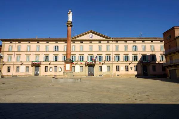 Castel San Pietro Terme Província Bolonha Emília Romanha Itália Praça — Fotografia de Stock