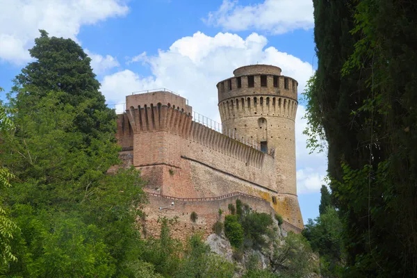 ブリシゲッラ ラヴェンナ州 エミリア ロマーニャ州 イタリア 中世の城の外観 — ストック写真