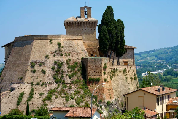 Meldola Provincie Forli Cesena Emilia Romagna Itálie Středověký Hrad — Stock fotografie