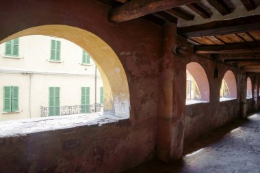 Brisighella, Ravenna, Emilia-Romagna, İtalya: Via degli Asini, eski kapalı sokak