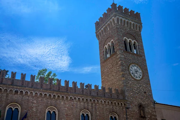 Bertinoro Provinz Forli Cesena Emilia Romagna Italien Historischer Palast — Stockfoto