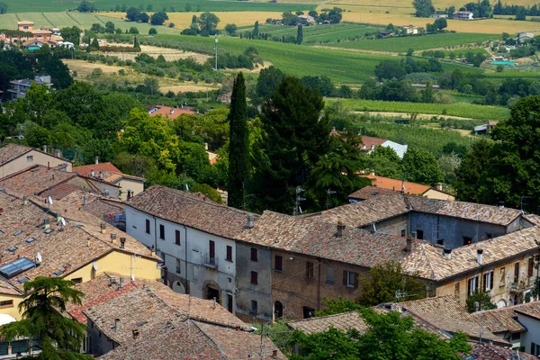 Bertinoro Provincia Forli Cesena Emilia Romaña Italia Vista Panorámica — Foto de Stock