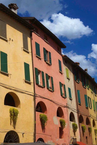 Brisighella Provincia Rávena Emilia Romaña Italia Calle Vieja —  Fotos de Stock