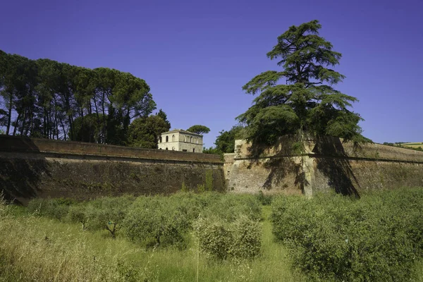 Terra Del Sole Província Forli Emília Romanha Itália Muralhas Medievais — Fotografia de Stock