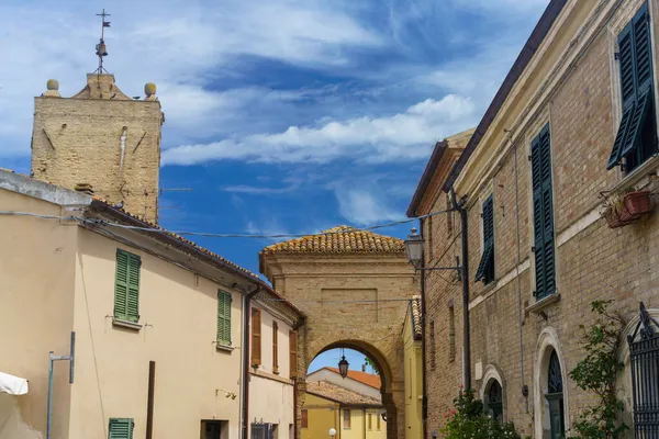 Cerasa Historisches Dorf Der Provinz Pesaro Urbino Marken Italien — Stockfoto