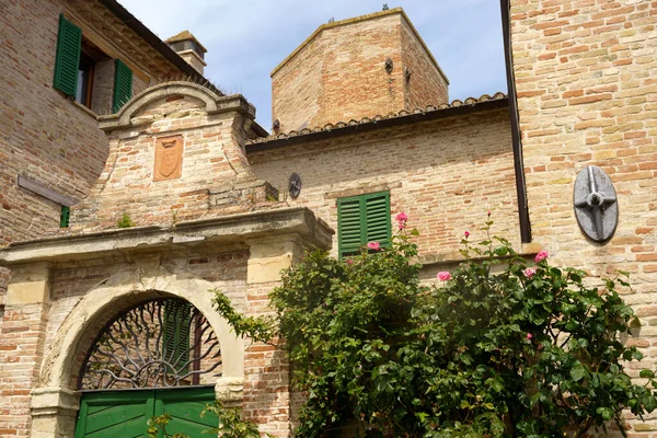 Cerasa Village Historique Dans Province Pesaro Urbino Marches Italie — Photo